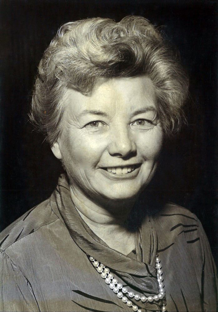 Notice for Patricia Maldwyn Clapham MBE, JP (retired)