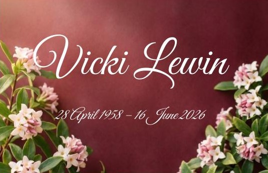 Notice for Vicki Lewin