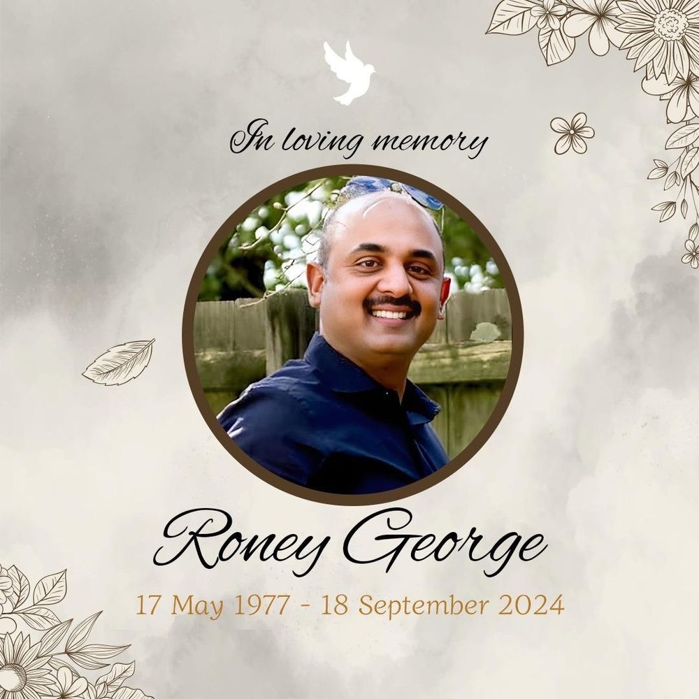 Notice for Roney George