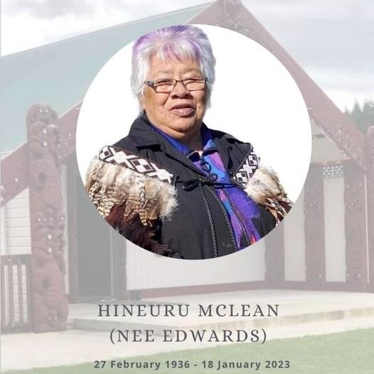 Notice for Hineuru Lulu McLean
